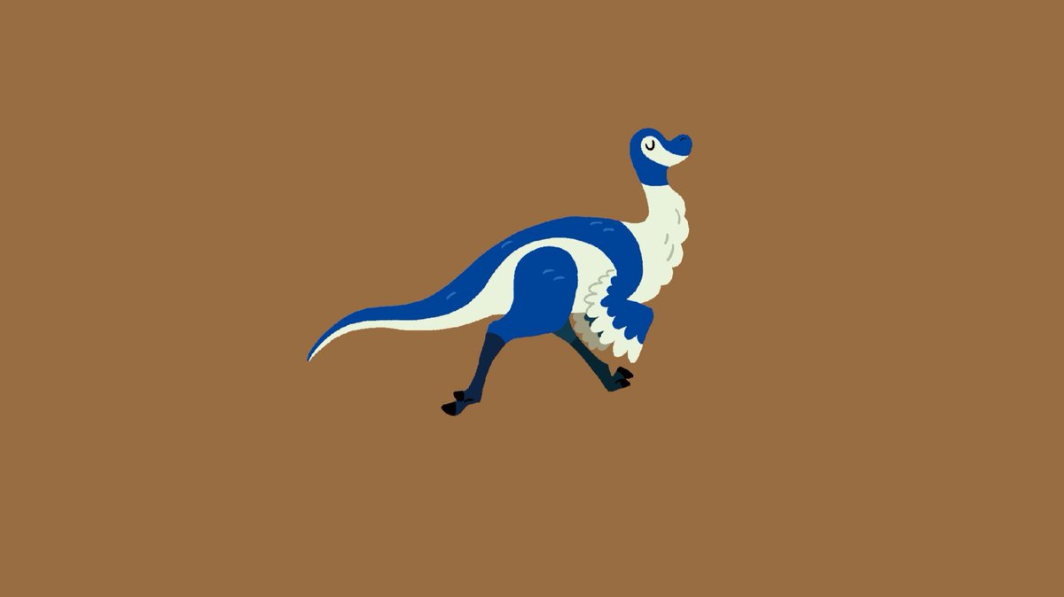 usikpaleoart's tweet image. Ornithomimus character for a children&apos;s book I&apos;m working on🦩🦩
#RTMPArtChallenge #MuseumFromHome