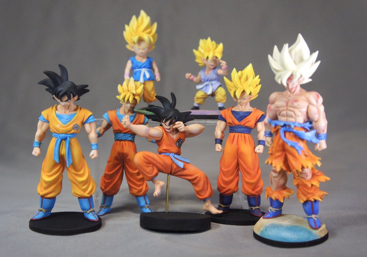 リペイント DG ドラゴンボール　孫悟空　一番くじ HG UG フィギュア