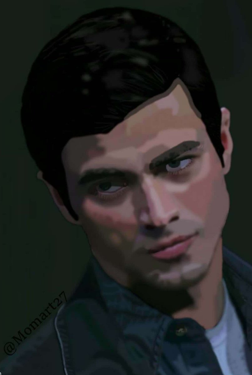 mercre1i's tweet photo. Ensuite le sixième dessin. Il s'agit de John Winchester jeune. Il est interprété par Matt Cohen. 😊 #Supernatural #SPNFamily #drawing #dessin #art #graphicdrawing #dessingraphique https://t.co/Yh4k6qVdWe