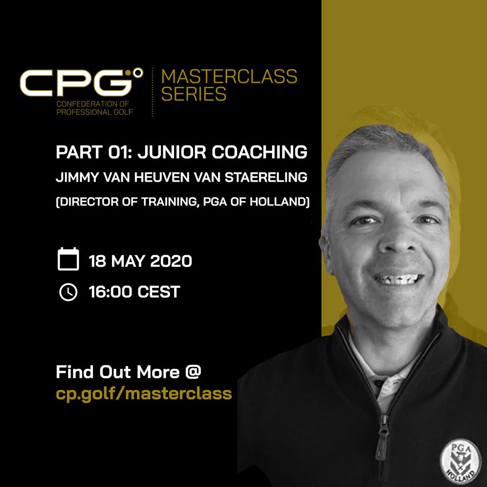 Als onderdeel van een drieluik webinar special vertelt Jim van Heuven van Staereling over jeugd golf.

Vanmiddag om 16:00 uur.🕓

⬇️⬇️⬇️
cp.golf/2UMtVPU