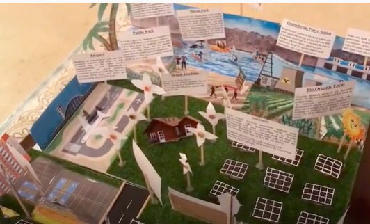 UISDubai's tweet photo. Grade 7 students were tasked with designing a sustainable city in the UAEπβ»οΈ
.
They combined what they learnt about renewable energy from Science with the principles of sustainability in Humanities #UIS #ProudlyTaaleem #generationIB #inspiringyoungminds #futureleaders https://t.co/jhvvnRXkam