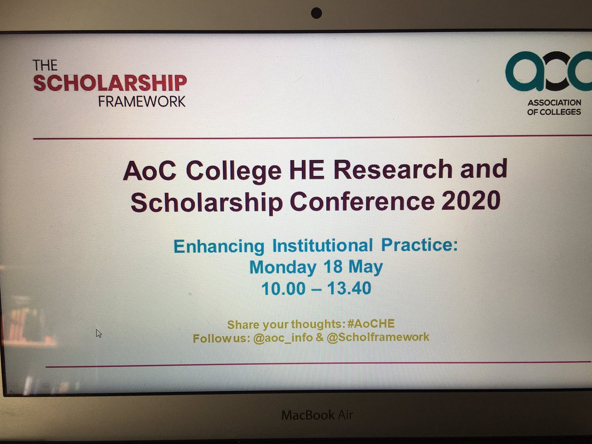 NCDPodiatry's tweet photo. Waiting for the #AoCHE virtual HE research &amp; Schloarship Conference to start. https://t.co/5XuDb1eY7D