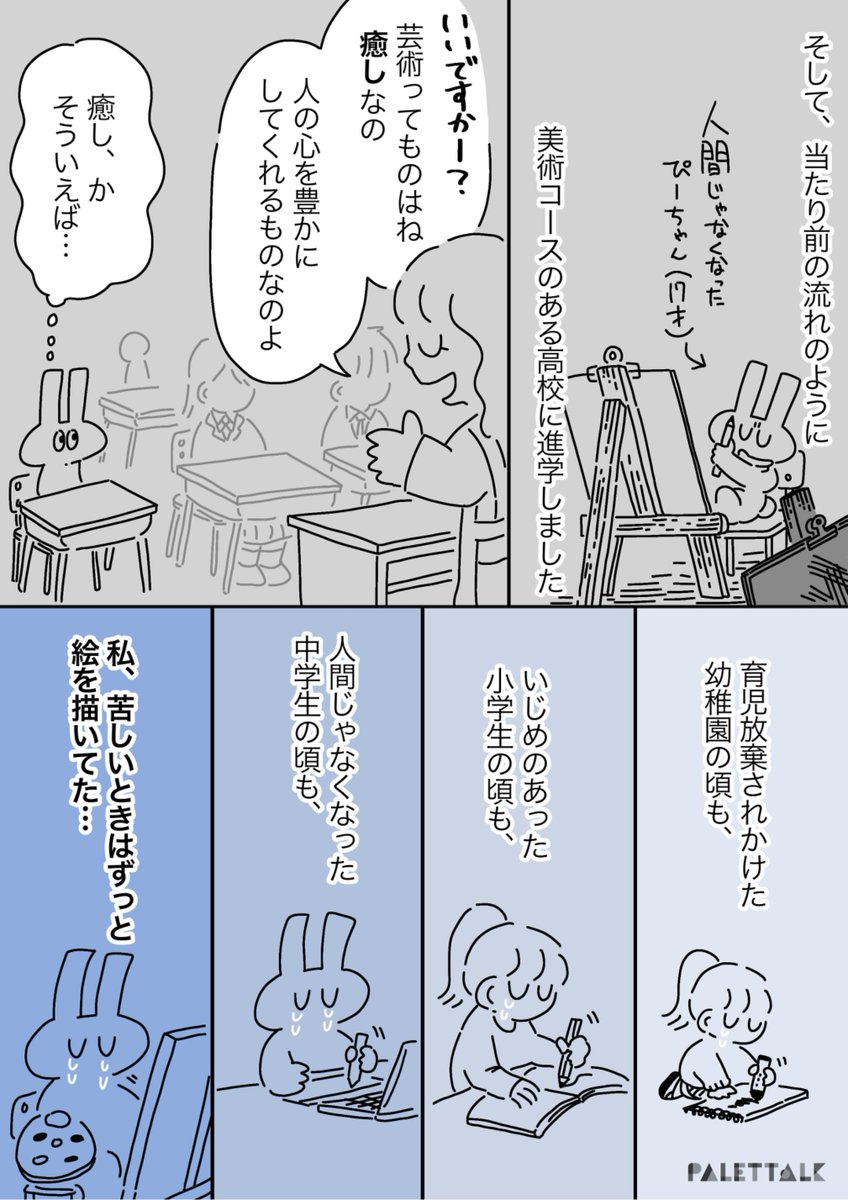 連載漫画 ぴーちゃんは人間じゃない