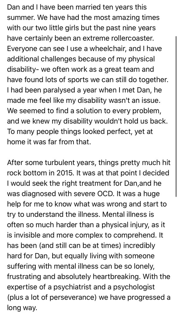 claire80lomas's tweet photo. Behind closed doors...  (something we have never shared before) 

#ourstruggles #mentalhealthawarenessweek #bekind #helpeachother #lookoutforeachother #teamwork https://t.co/lPyfub8qWG