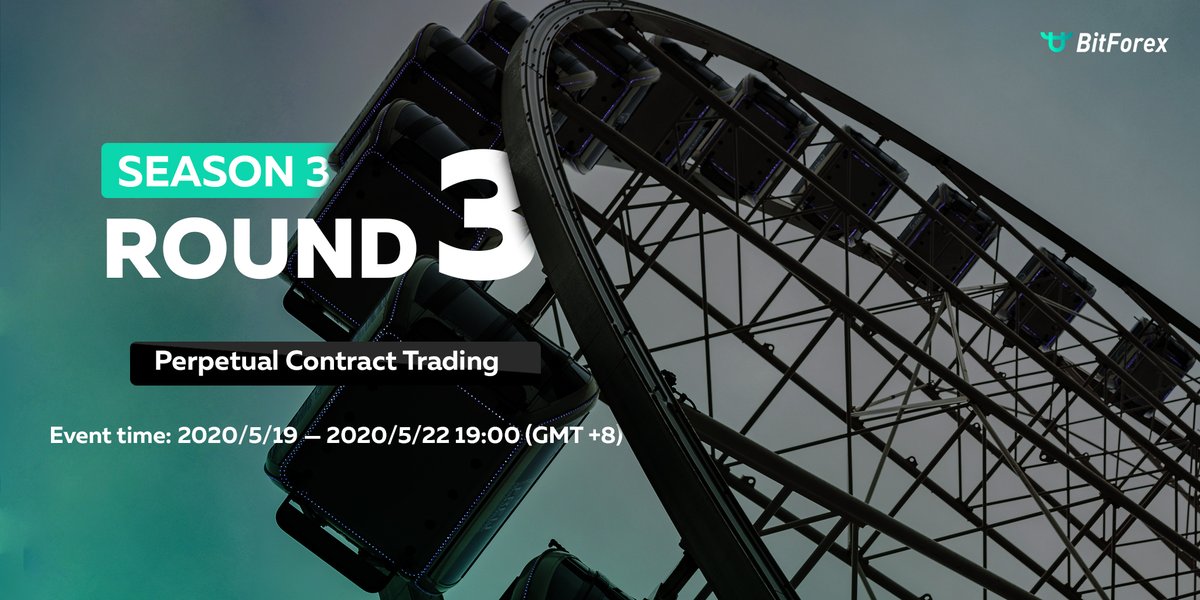bitforexcom's tweet image. 📢🥳Great news!
⠀
The #PerpetualContract Trading Competition Season 3 Round 3 is online from May 19, 2020 until May 22, 2020.
⠀
Register NOW for a chance to win prizes!
⠀
➡️See more at support.bitforex.com/hc/en-us/artic…

➡️Register at bit.ly/2uDhEmG
⠀
#trade #crypto #event