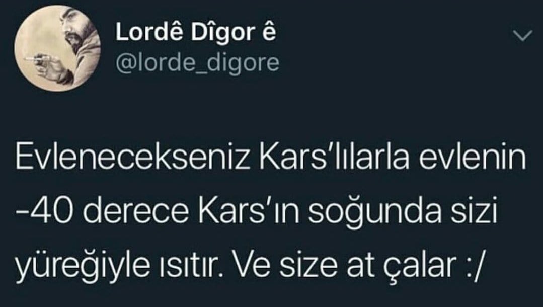 Eski sevgilim Karslıydı, arkadaşları ona at hırsızı diyodu, neden öyle diyolarki acaba