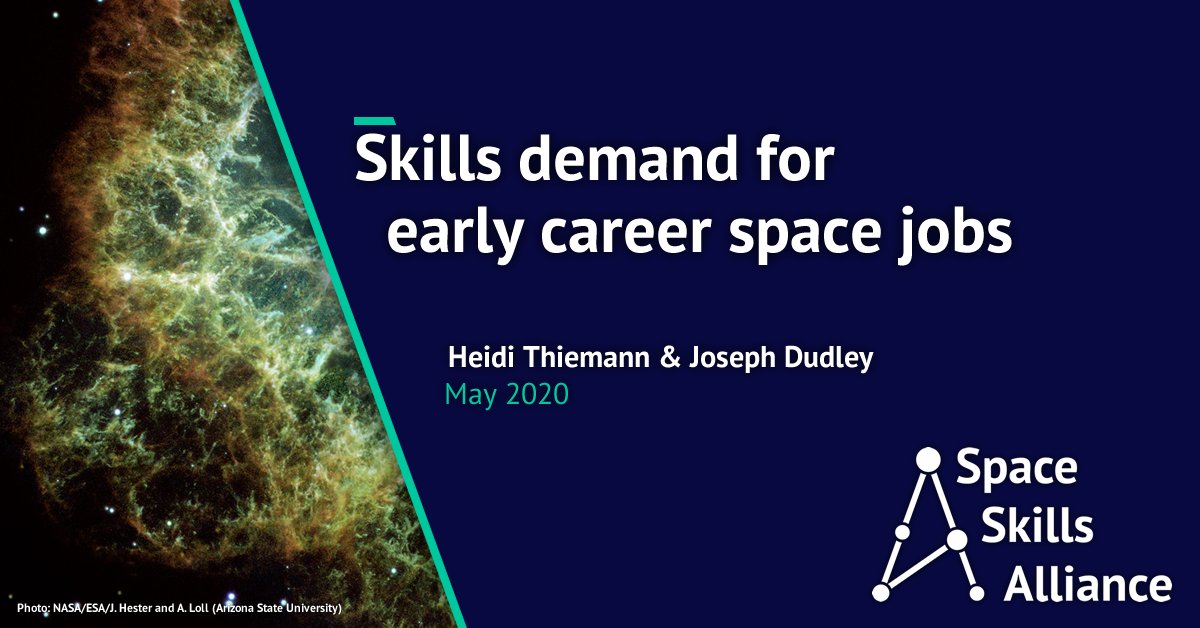 Today we're excited to launch the first quantitative assessment of skills demand in the UK space sector. Read the full report here: buff.ly/2yWIUP5 #SpaceSkills
