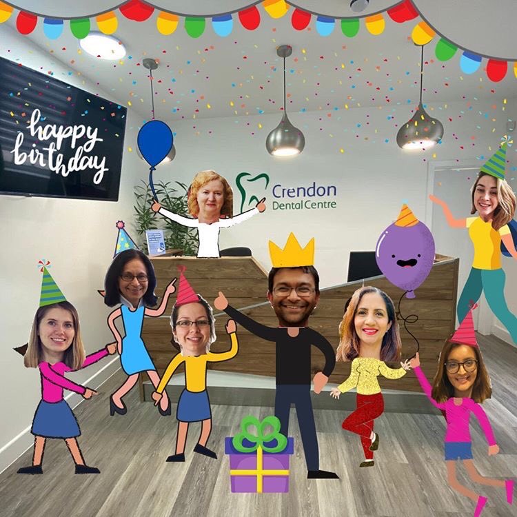 CrendonDental's tweet photo. HAPPY BIRTHDAY to our wonderful principal Dr Neel Shah!

We wouldn’t be a great team without such a great leader! Needless to say, Dr Shah you’ve been fantastic both in good times and during these sad times. You keep us and our patients smiling, so Thank you! #birthday https://t.co/MN9LDL0LzP