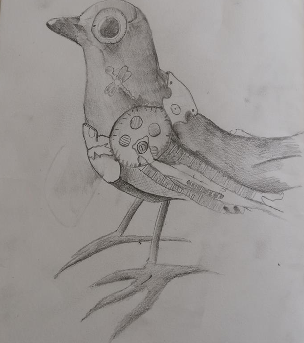 StColumbasArt's tweet photo. More #sccform2 Steam Punk drawings #SCCArt https://t.co/ty4UTOW7ho