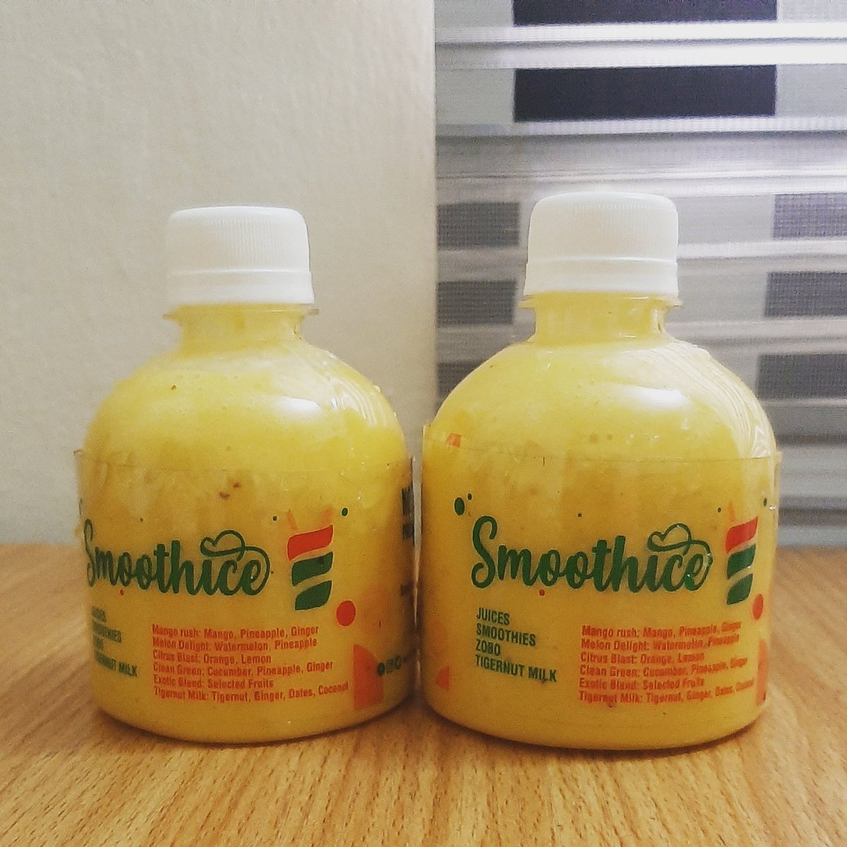 smoothiceng's tweet photo. Bottled Bliss! 500 naira. Delivery within Lagos. #Mangorush #Smoothies #Smooghurt #mondaythoughts #Punchline #StayHome #callherdaddy https://t.co/F4JCt5GITa
