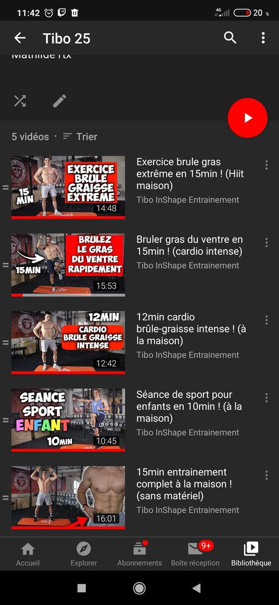 Aujourd'hui c'était bien cardio merci <a href="/TiboInShape/">Tibo InShape</a> !! Il faudra penser à faire un tee-shirt en souvenir de cette période de confinement ! 😜💪
#teamshape #tiboinshape