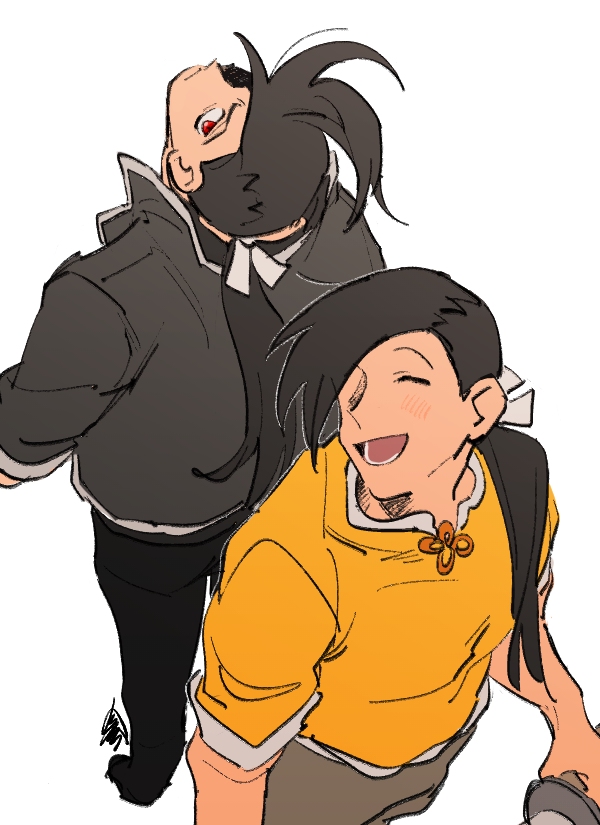 リンヤオとグリリン 