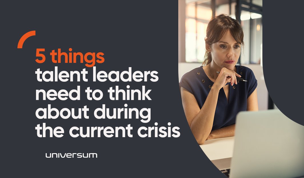5 things talent leaders need to think about during the current crisis: https://t.co/hCbgY6M8Fk https://t.co/LyNOMLMm6m