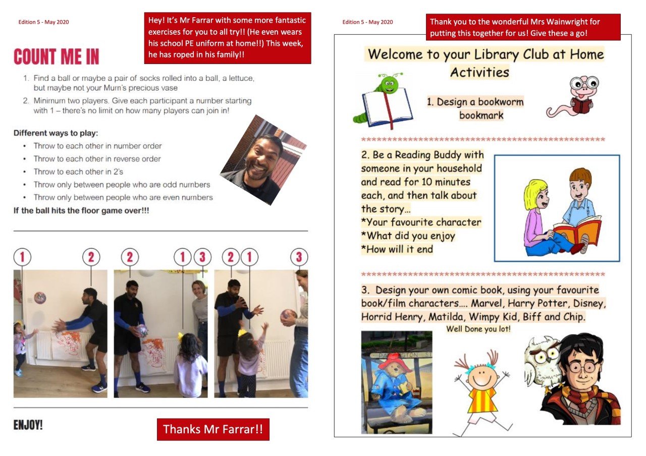 Friars Academy 💙 on Twitter "Morning All! Here is issue5 of the