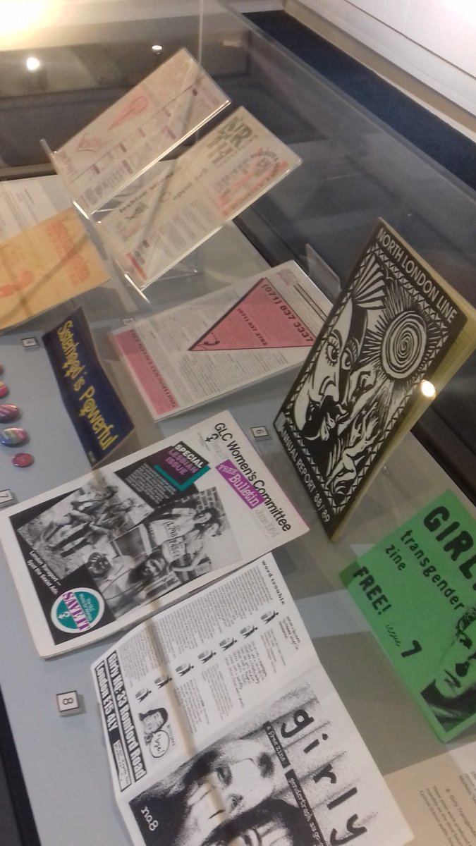 IslingtonsPride's tweet photo. Happy #InternationalMuseumDay 🥳

Back in Feb-Mar 2019 we had our 'Making The Invisible Visible' 🏳️‍🌈 exhibition @IslingtonMuseum 😍. Items that went on display are part of our #IslingtonsPride #LGBTQ #archive held @IslingtonLHC. 🧐Find out more at https://t.co/BBGLf8LNu0 🎉 https://t.co/gN62LVqKhY