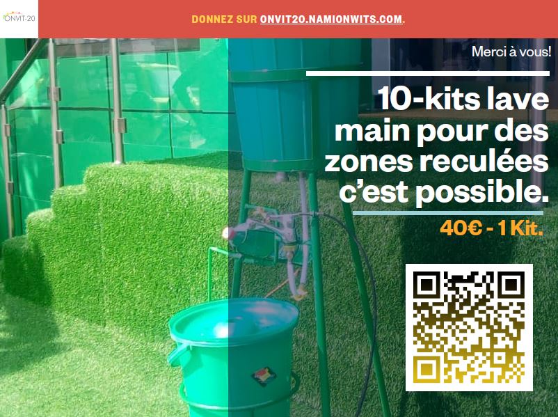 20Onvit's tweet photo. Pour lutter contre le covid19, d'autres ont besoin de nous pour continuer à se protéger.
Faites un don sur https://t.co/xyIc2fiC58

Against Covid19, some people need us to keep protecting themselves.
Donate on https://t.co/xyIc2fiC58

#AfricaVsVirus #Covid19bj #agircontrecovid19 https://t.co/BOa0bjyuoC