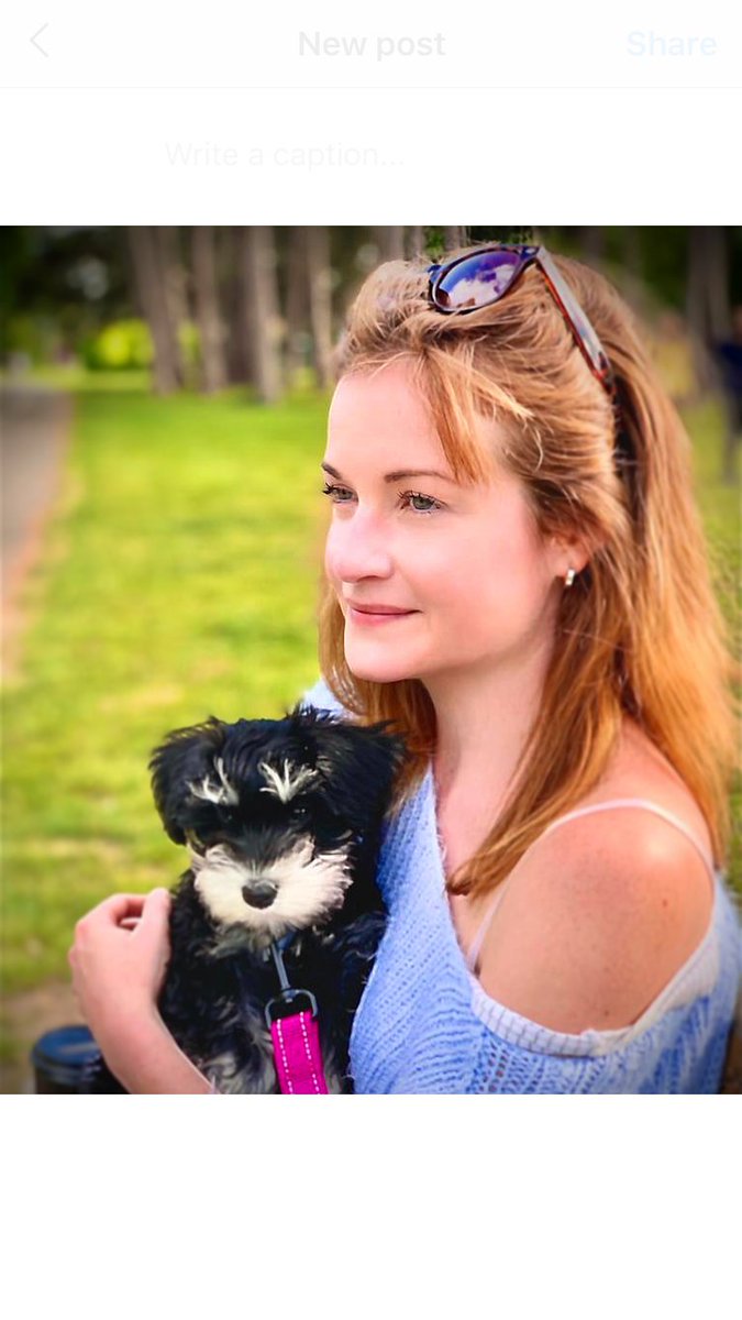 PhillipaFlynn's tweet photo. 🙏for the nomination @ElizabethBoag 5 things that make me happy daily during isolation

Lockdown❤️@cre8tiveSimon 
Skyping family &amp; only seeing mums chin 
Running in SE20's lush green spaces
Crazy browed pup called Edie
Learning 🎻soz neighbours!

I nom @LPittPulford @TheaCollings https://t.co/WZMuEMl0zV