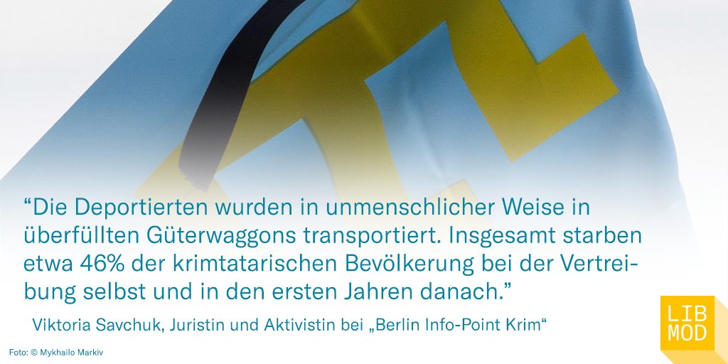 MarieluiseBeck's tweet photo. Die Krimtataren waren Stalin ein Dorn im Auge, deswegen ließ er sie vor 76 nach Zentralasien deportieren. An diesem Tag gedenken die Krimtataren an das schreckliche Verbrechen. #18May1944 #waitingathome #QirimSurgunu #neverforget #neveragain
👉 https://t.co/56tNvN35JQ https://t.co/1oV94bbyL7