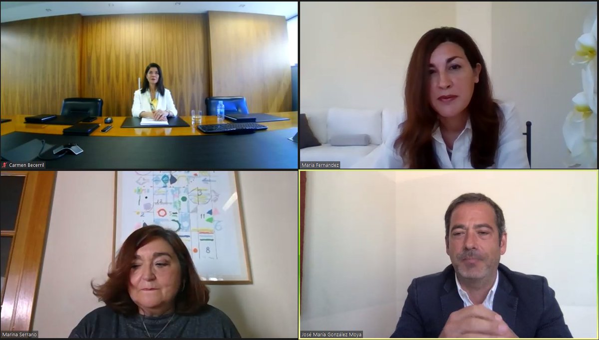 APPA_Renovables's tweet photo. María Fernández (@Maraferper), Carmen Becerril (@carmen_bm1) y Marina Serrano debaten sobre la importancia de las #subastas para el desarrollo renovable del país https://t.co/4wllq5SkaU