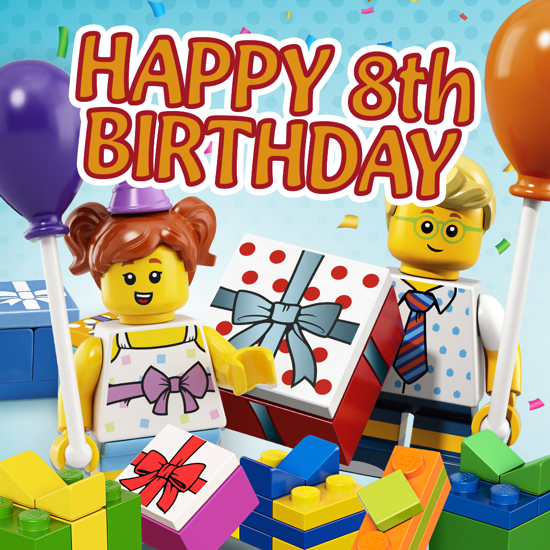 LEGO on Twitter: "@KaelanRhy Happy 8th Birthday! We hope he had a lovely day https://t.co/hhcPWAr9kf" / Twitter