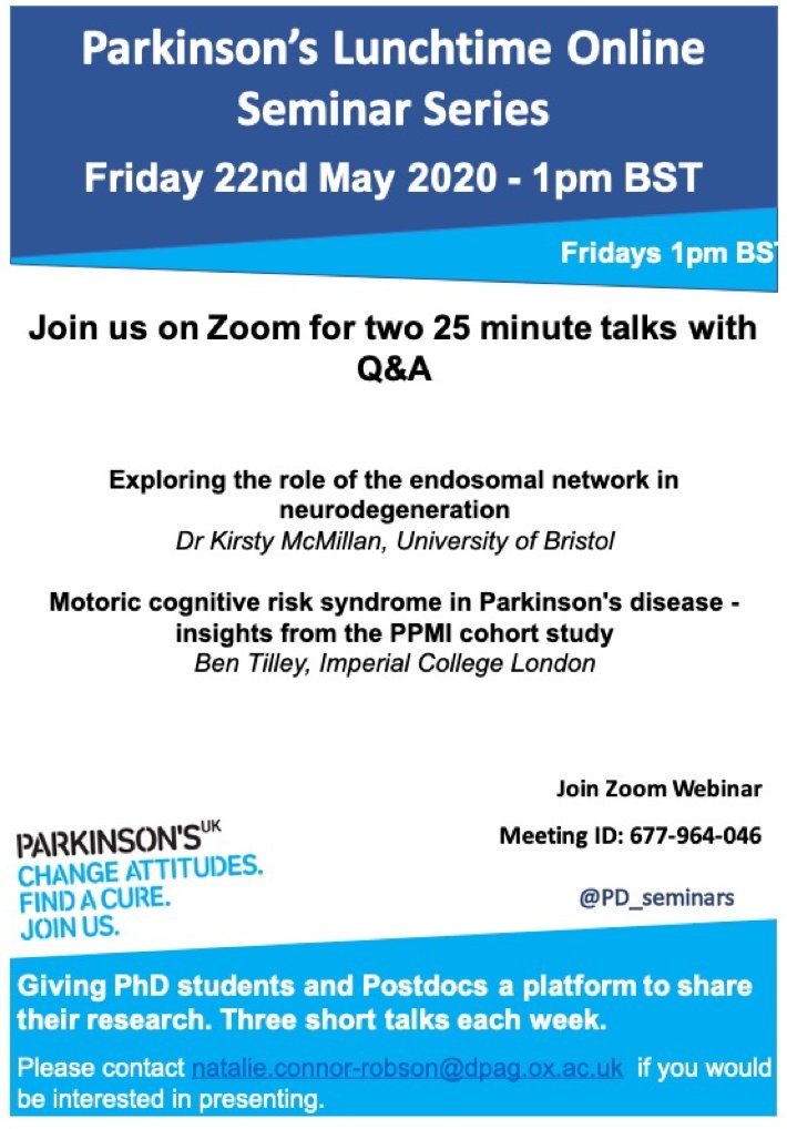 Parkinson's Seminars tweet media