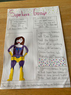 Some great returns from our S1/S2 pupils in response to the Superhero Project we have been completing! Keep up the good work :)