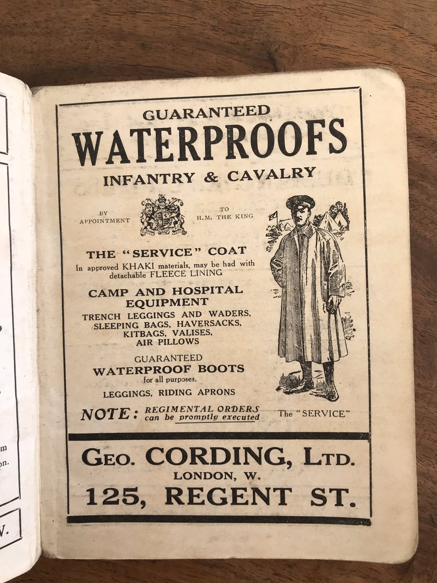laneychich's tweet photo. I love this little book,especially the bugle calls and the adverts for military clothing and equipment.Also love the kitchen sections as gt uncle Sammy was a cook.The "disposal of excreta" section is rather amusing 😂 #ww1 #history #military #cyclists #buglers https://t.co/7QkLIA4lzH