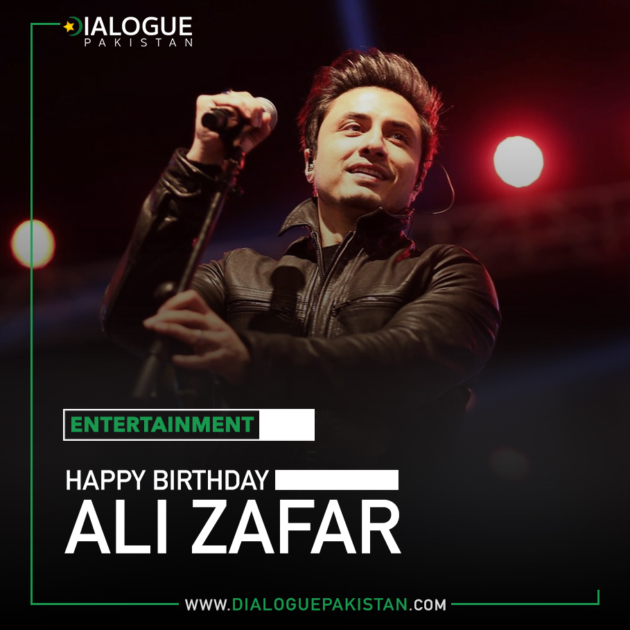 Dialogue Pakistan wishes Ali Zafar a very Happy Birthday   