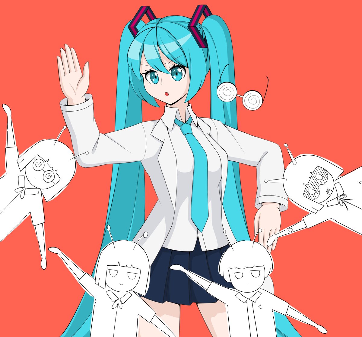 No Seven 畫一畫ナユタン星人的 ダンスロボットダンス 雖然 エイリアンエイリアン 和 太陽系デスコ 我都很喜歡 但我最喜歡的是 ダンスロボットダンス 前陣子的ボカロp九人混音版也超好聽的 P網 T Co 0znvqo3wrh 初音ミク ダンス