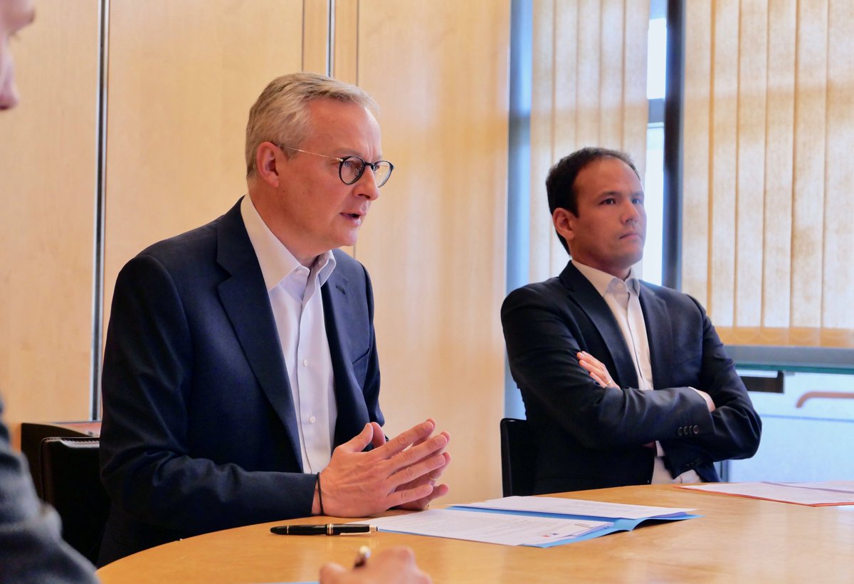 Bruno Le Maire tweet media