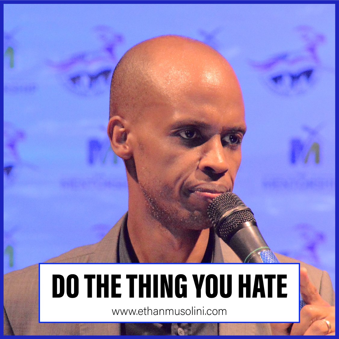 ethanvictory8's tweet photo. There are things we must do or can do that will make us better yet we hate doing them. Do the thing you hate doing and your will power will soar.
#TheMerchantOfSuccess #DoThingsYouHate https://t.co/Fk7bUDSGHN