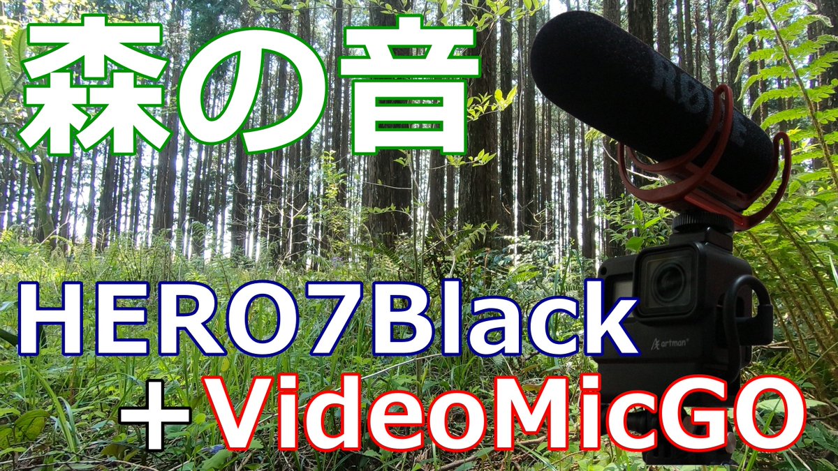 moss_act's tweet photo. 撮影機材のご紹介です😎
HERO7Black+RODEVideoMicGOで
富士山山麓定点撮影を行いました🌱
上記製品が気になっている方は参考にしてください
正直、ホワイトノイズはあります。。。
それでも鳥の鳴き声、風の音、木々の擦れなど
お楽しみください😀
https://t.co/q2A629Arj4
#GoPro #RODE #VideoMicgo https://t.co/sISmbvJpd6