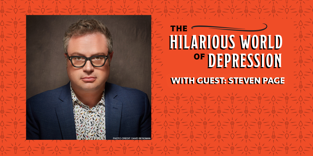 During his time with the <a href="/barenakedladies/">Barenaked Ladies</a>, <a href="/stevenpage/">steven page</a> belted out up-tempo pop hits. But if you look at the lyrics to his songs, you can see darkness.

We hear about his bipolar diagnosis, his penchant for creating multi-layered music, and more.

Listen: bit.ly/3dY3GwM