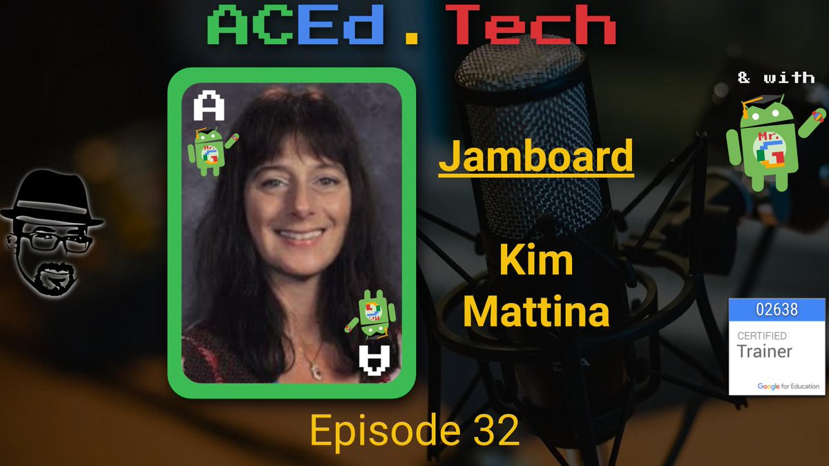 eduGOOGdroid's tweet photo. Visit

https://t.co/oEqWMEImTR

and listen to #ACEdTech Episode 32 with @The_Tech_Lady  where we talk about Jamboard. https://t.co/tQ9EoKCbYn
