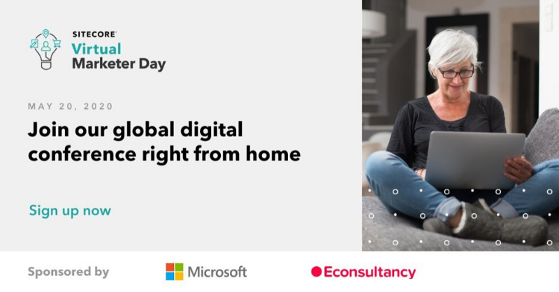 msPartner's tweet photo. Discover emerging trends and actionable insights from industry experts during #SitecoreVMD, hosted by #MSPartner @Sitecore on May 20.

Register for this free, global 24-hour virtual event today: https://t.co/nwEW7VIVX7
