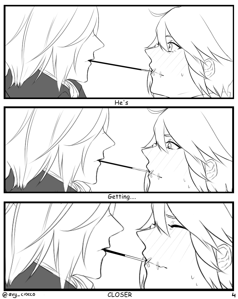 The continuation...
#andrewxvictor
#identityVイラスト 
#IdentityV 
#identityvfanart 
#victorgrantz
#andrewkreiss 
#manga
#illustrations 
#pocky 