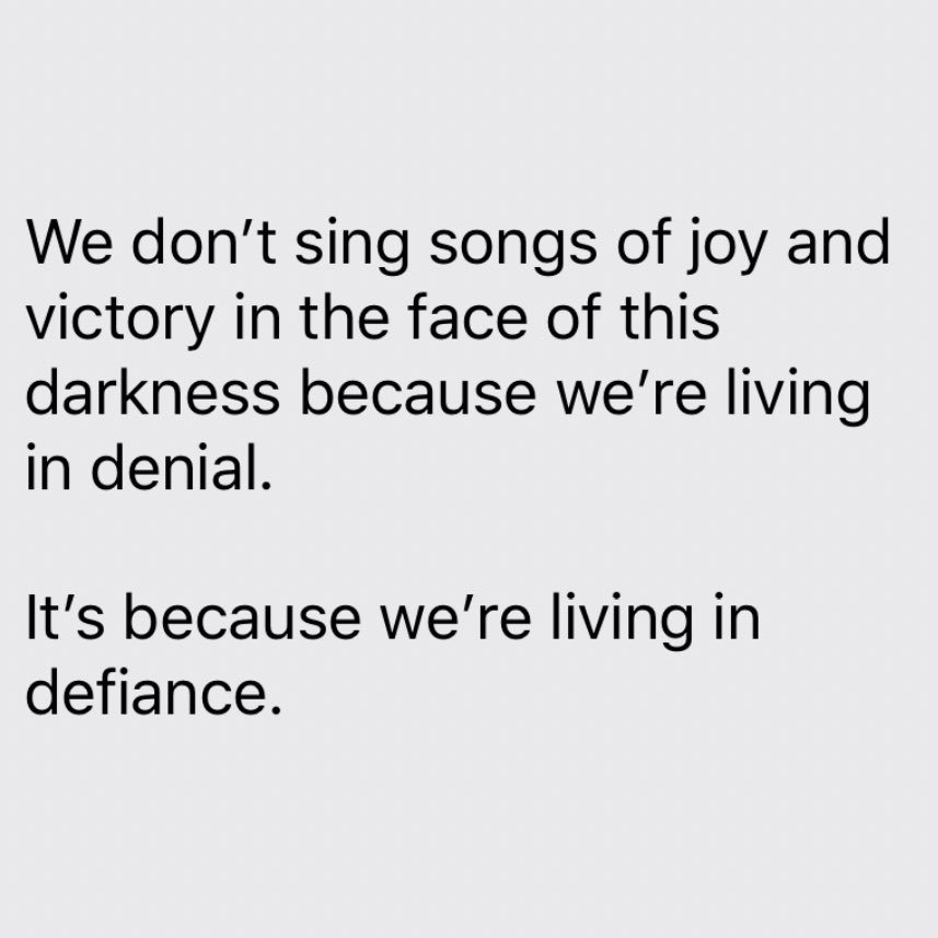 rendcollective's tweet photo. “When the enemy says I'm done, I'll lift my praises
When my world come crashing down I'll lift my praises high
'Til the darkness turns to dawn I'll lift my praises
I choose to worship, I choose You now.” #ChooseToWorship #Monday https://t.co/oeknGGWkrh