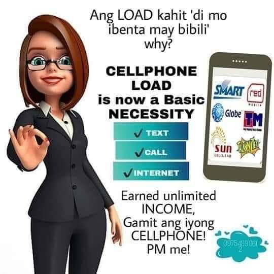 EloadingTpc's tweet image. Do you want extra income? By being a retailer for eload business. 300 pesos only!! DM me now :)