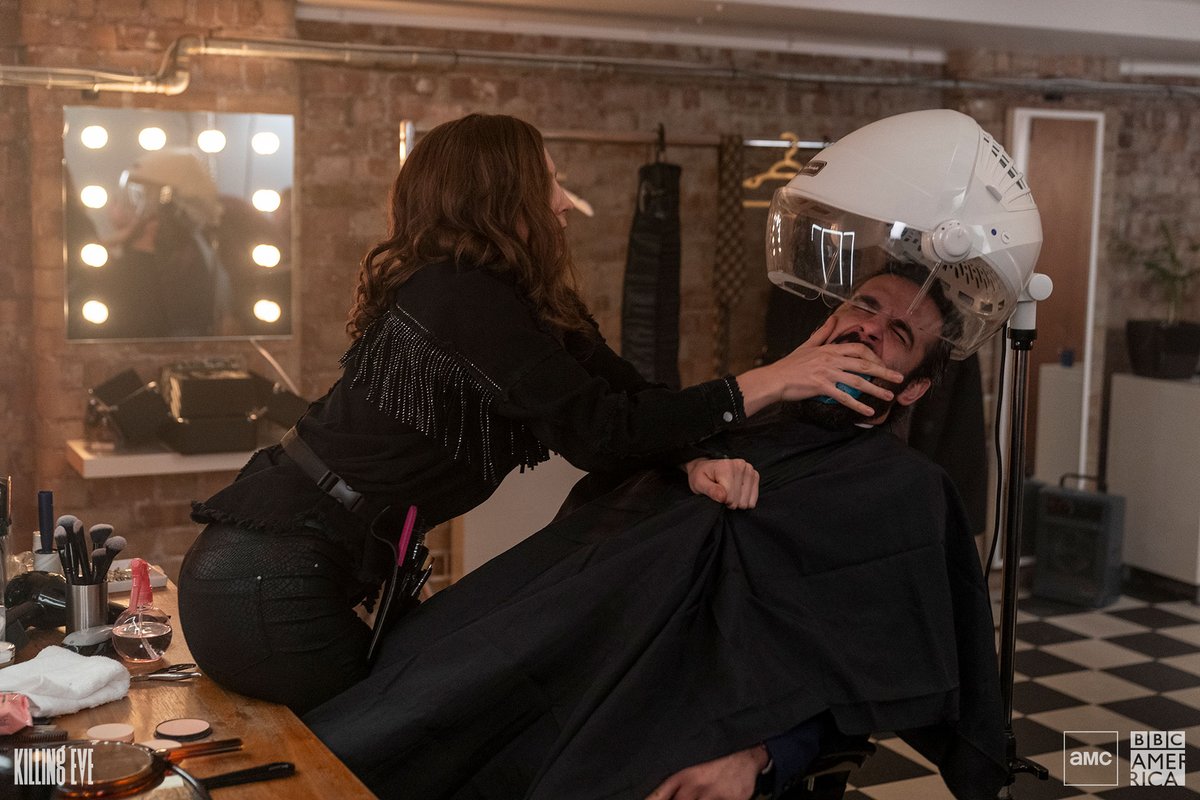 KillingEve's tweet photo. Tools of the trade aren't toys. #KillingEve https://t.co/4Pb54Jq75y