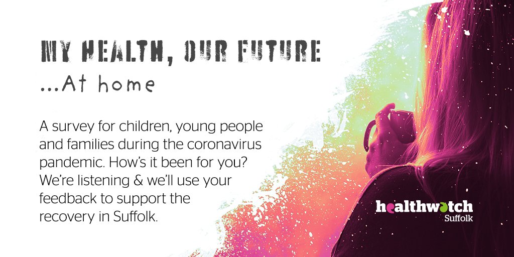 Over 3,000 young people, parents, guardians, carers, and school staff have shared their thoughts and experiences relating to their mental health and emotional wellbeing throughout the coronavirus pandemic. Watch out for us on <a href="/BBCLookEast/">BBC East</a> tonight at 6pm!

healthwatchsuffolk.co.uk/news/my-health…