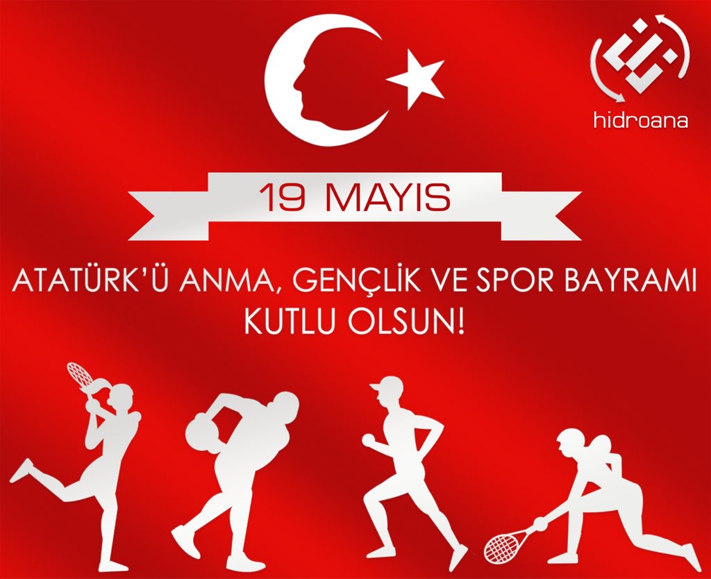 hidroana's tweet photo. 19 Mayıs Atatürk’ü Anma, Gençlik ve Spor Bayramı Kutlu Olsun! 🇹🇷
#19MAYIS1919 
#19MayısGenclikveSporBayramı 
#YerinHiçDolmayacak 
@esteknikuniv 
@estu_muhfak https://t.co/DpoZEaSBq0