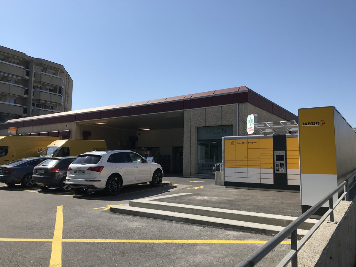 Tiziana_71's tweet photo. Depuis le 14 mai 2020 un automate My Post 24 est à disposition de la clientèle au Chemin du Croset 3 à 1024 Ecublens (VD). L'automate avec ses 122 compartiments est accessible 7 jours sur 7 et 24 heures sur 24. #MyPost24 @swisspostnews_f https://t.co/OMfGvbP4Pp