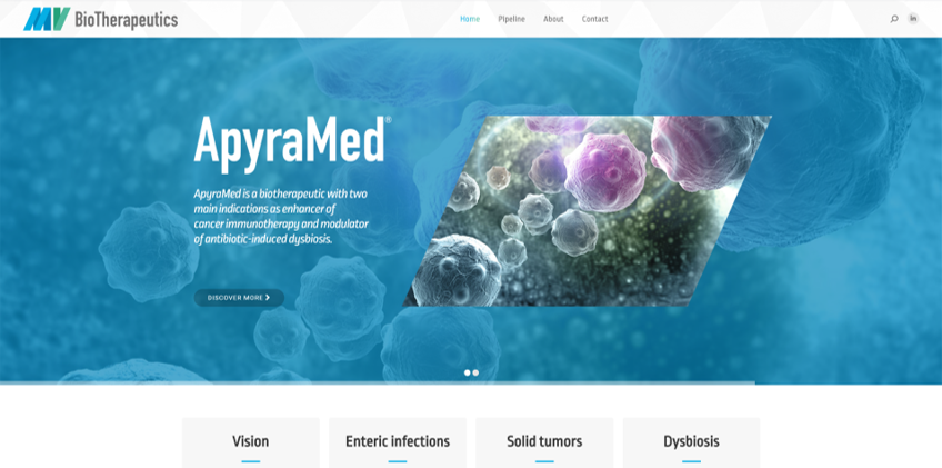 Happy to announce our newly launched Website mv-bio.com with details on our research aimed to solve important patients issues, conditioning the gut ecosystem for disease prevention and therapy