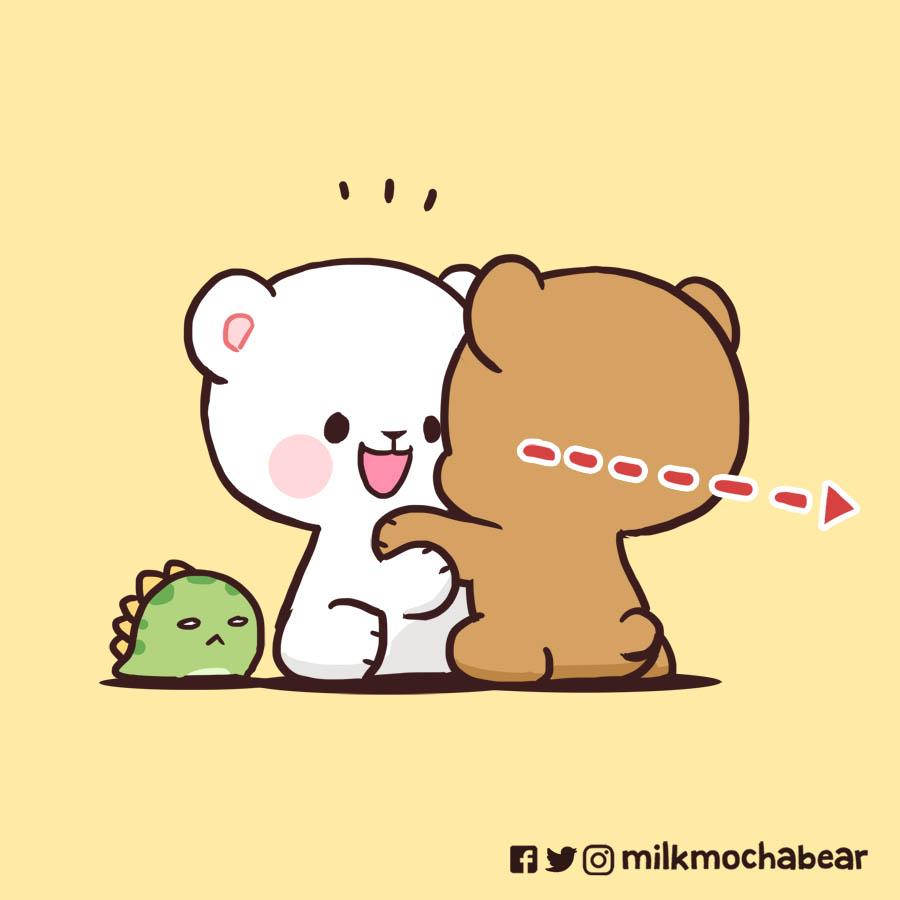 Milk And Mocha Bear Plush - Shade Wallpaper