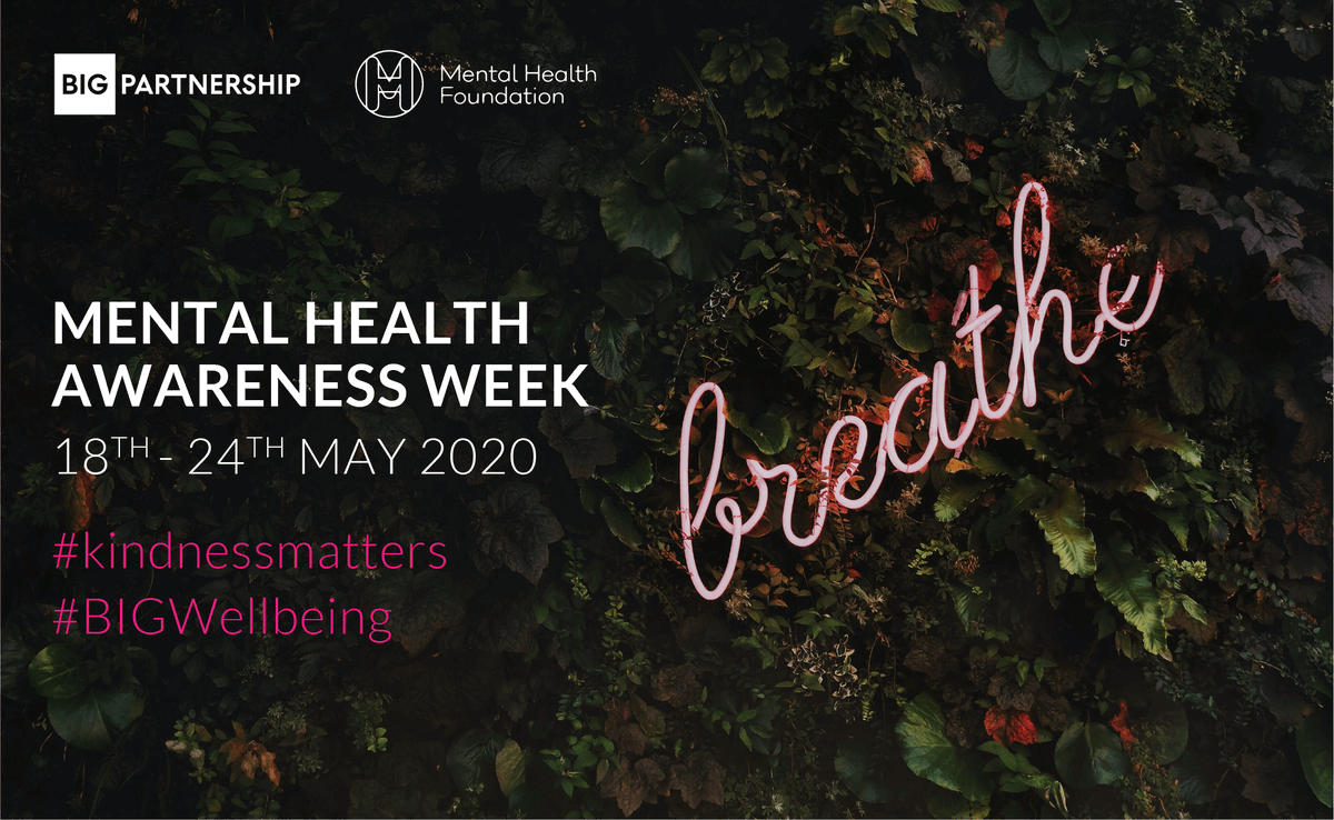 BIGPartnership's tweet photo. #MentalHealthWeek is more important than ever this year. We’re grateful we launched our #EmployeeAssistanceProgram recently, giving our team access to help, support and guidance, whenever they need it #BIGWellbeing #kindnessmatters https://t.co/NMk2LkdEke https://t.co/b0atw4O1Aj