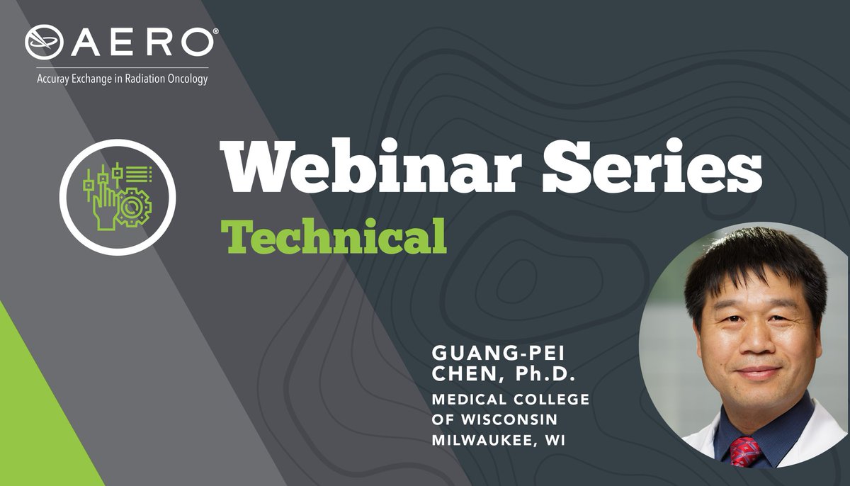 Don't miss our #AEROCommunity on "Performance of #AccuraySynchrony Motion Tracking and Delivery Adaptation on the #Radixact System" on 05/21/20 with Dr. Guang-Pei Chen from the Medical College of Wisconsin. Register here: #AccurayPatientFirst #Radixact accurayexchange.com/events-webinar…