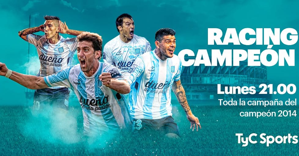 SRacingok's tweet photo. Esta noche volvamos a donde todo comenzó!
#RacingCampeon2014
@TyCSports https://t.co/mLjSmUzPHo
