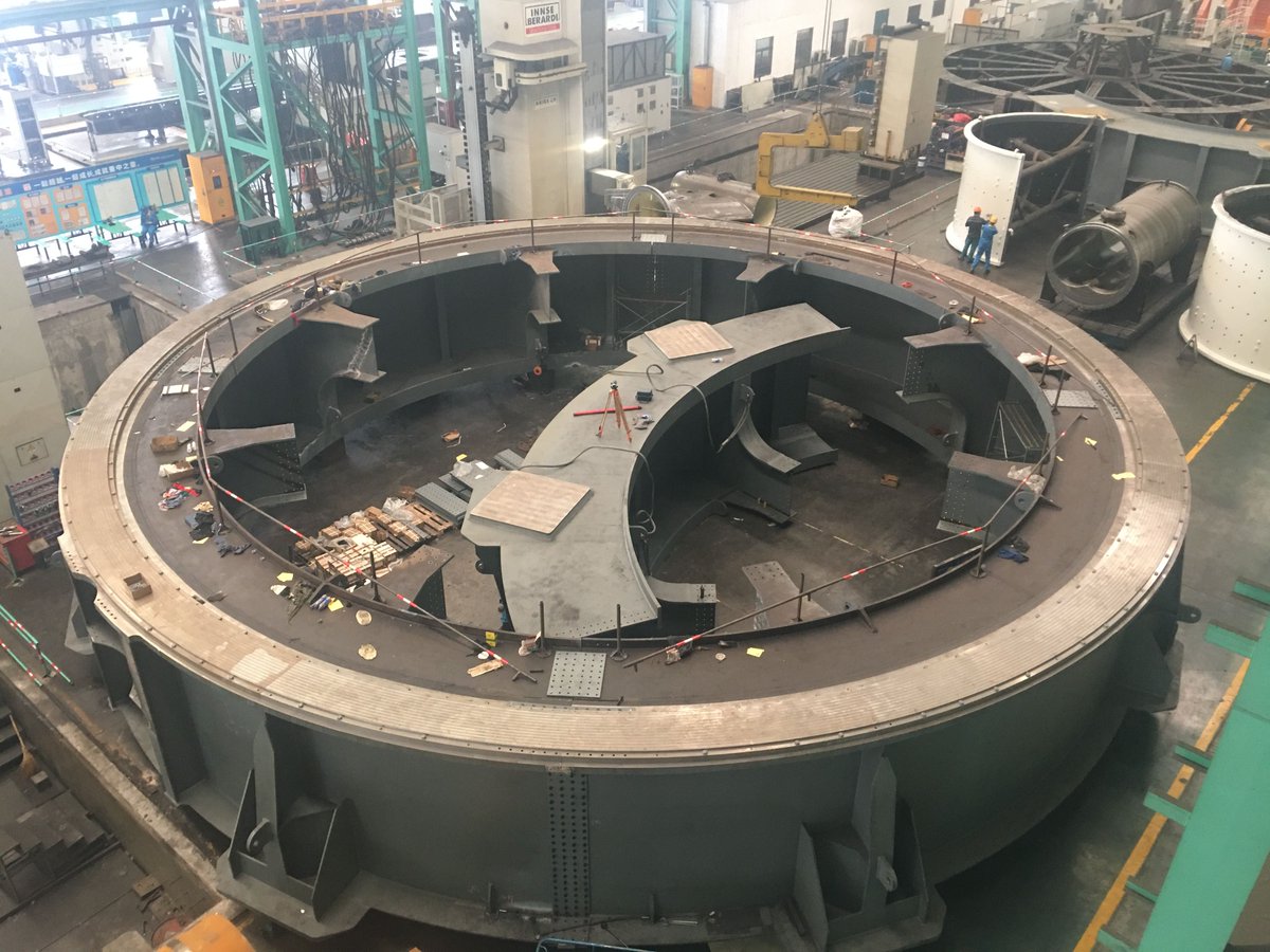 maffeisengineer's tweet image. The El Ferdan Railway Bridge is under construction, it is the longest swing bridge in the world with a total length of 640 m, crossing the Suez Canal in Egypt.
Follow us for more progress photos of this amazing project.
#MaffeisEngineering #SteelStructure #ElFerdan #RailwayBridge