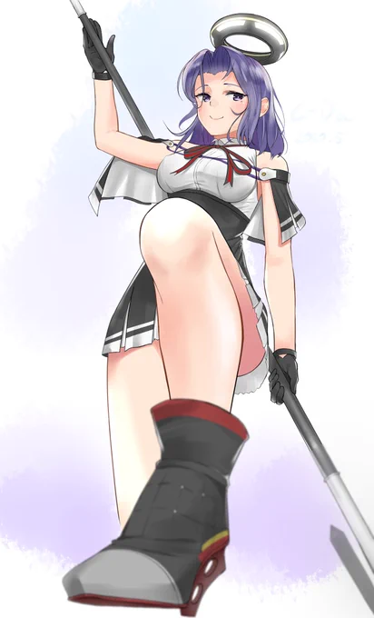 1年前に描いた龍田 
