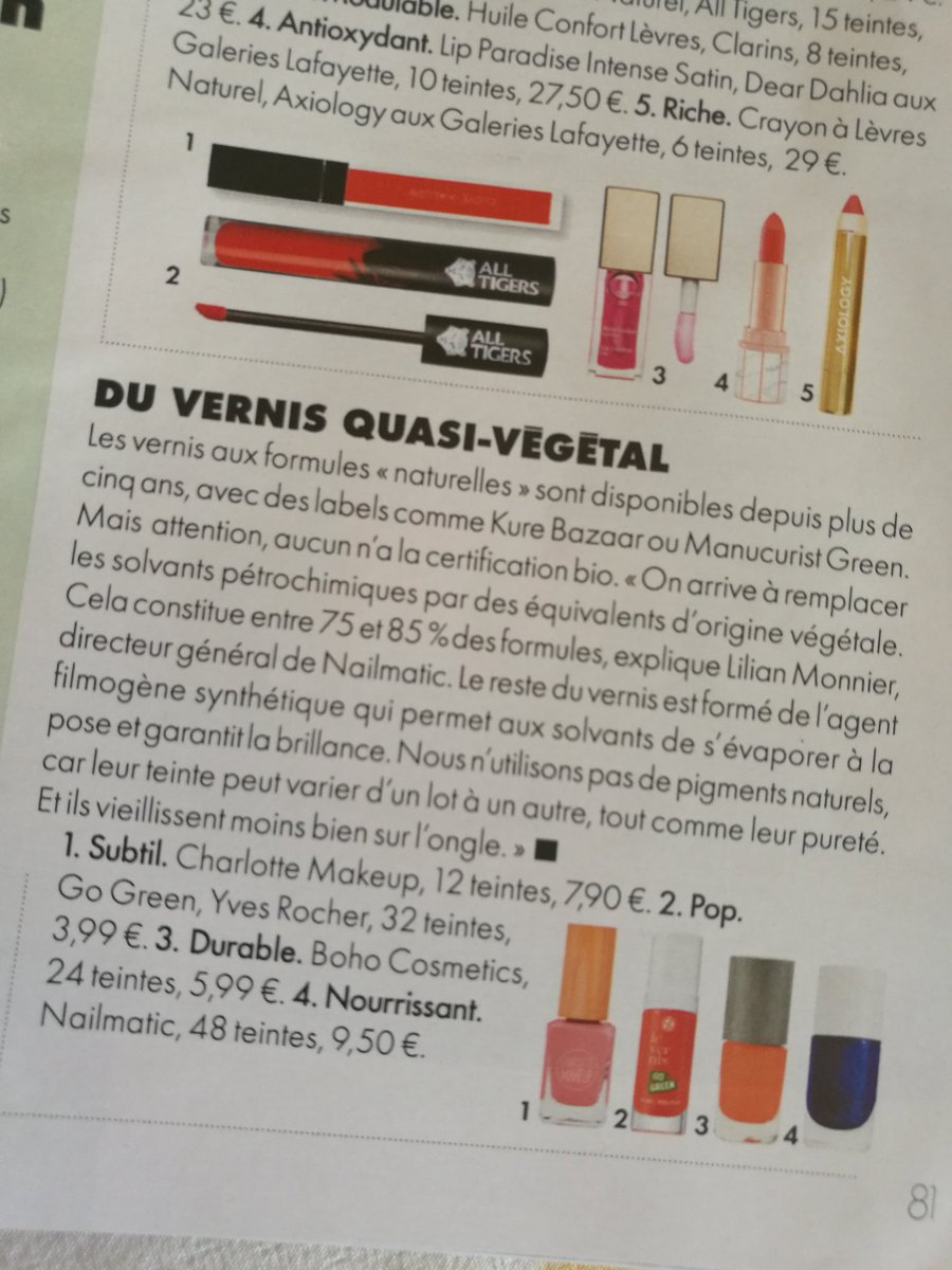 FiabilaNails's tweet photo. Oui grâce à l'innovation et à la recherche, le vernis à ongles peut être aujourd'hui formulé à partir d'ingrédients d'origine naturelle. Merci @ValentinePetry et #LaurianeSeignier #cleanbeauty #greenbeauty #nailpolish https://t.co/1C8mZZqGpn